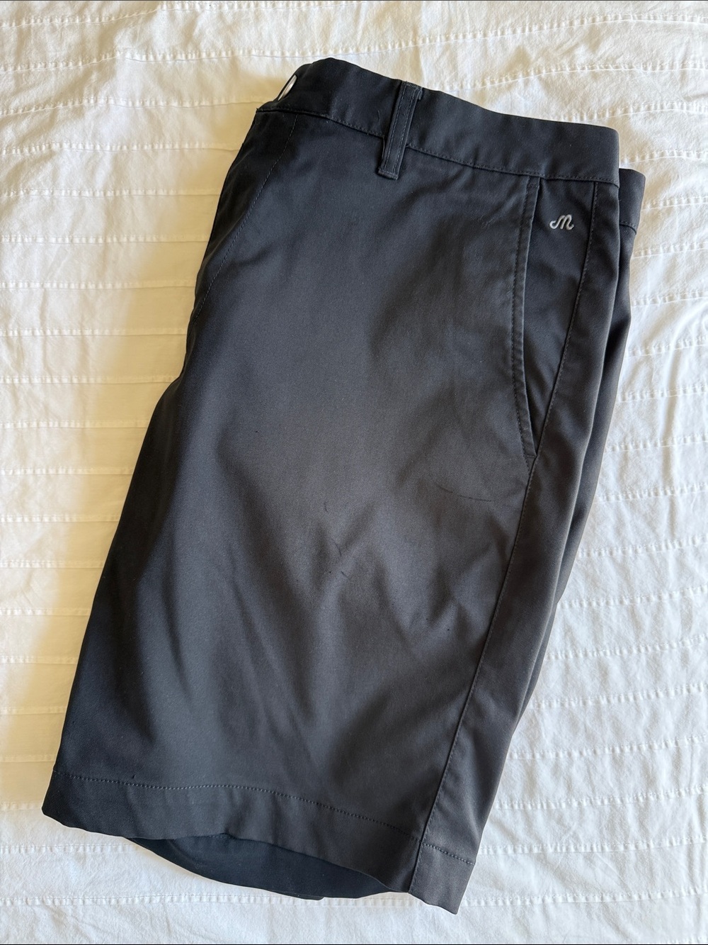 Bonobos Black Flat-Front Performance Shorts